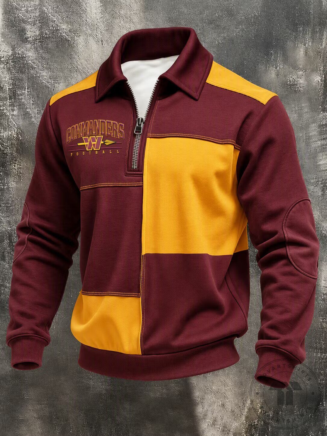 Washington Commanders Quarter Zip Pullover Sweatshirt for Fans