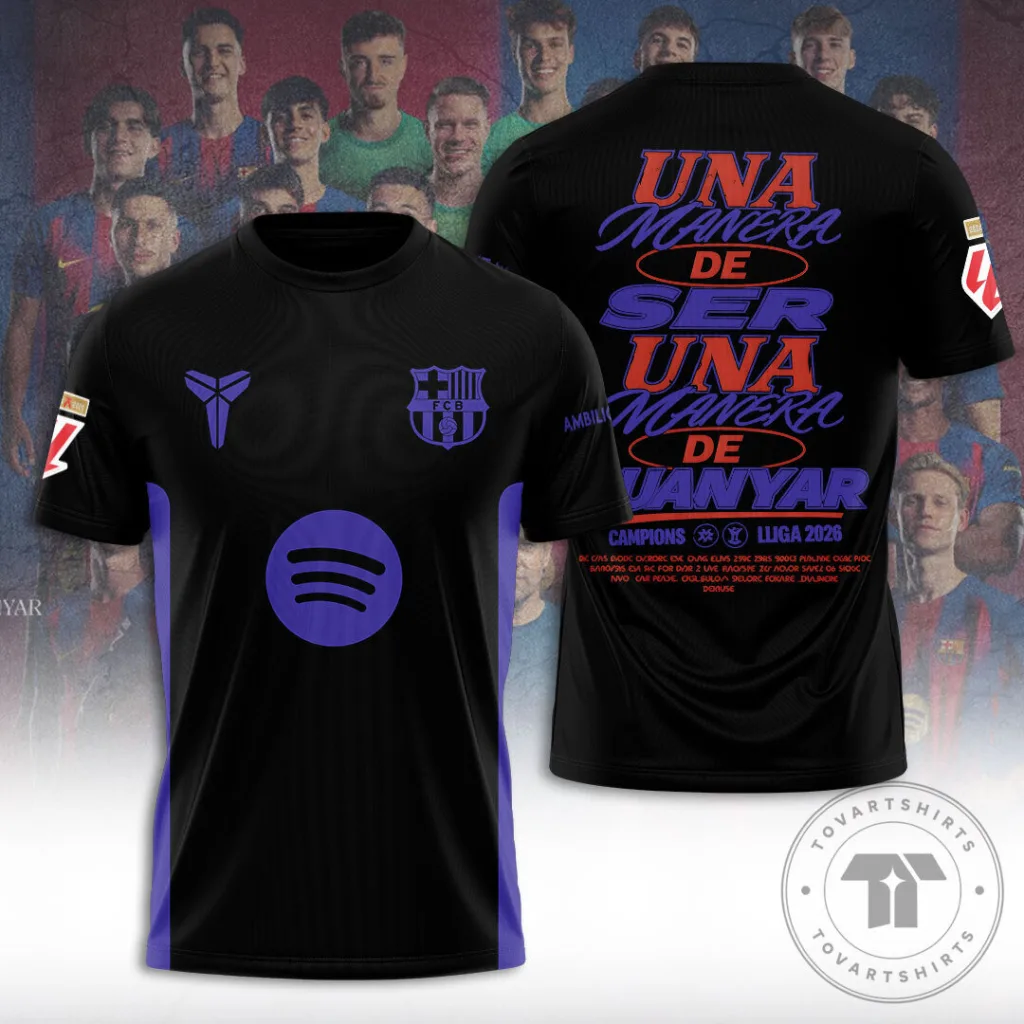 FC Barcelona Black and Purple Soccer Jersey with Spotify Logo 3 FC Barcelona Black and Purple Soccer Jersey with Spotify Logo