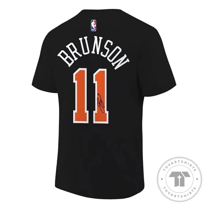 Jalen Brunson New York Knicks Basketball Player Fan T-Shirt 7 Jalen Brunson New York Knicks Basketball Player Fan T-Shirt