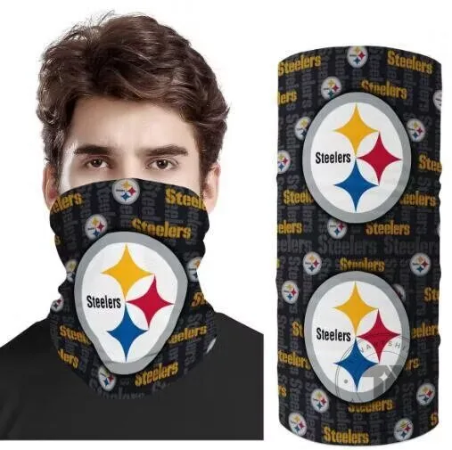 Pittsburgh Steelers Football Team Logo Neck Gaiter Scarf