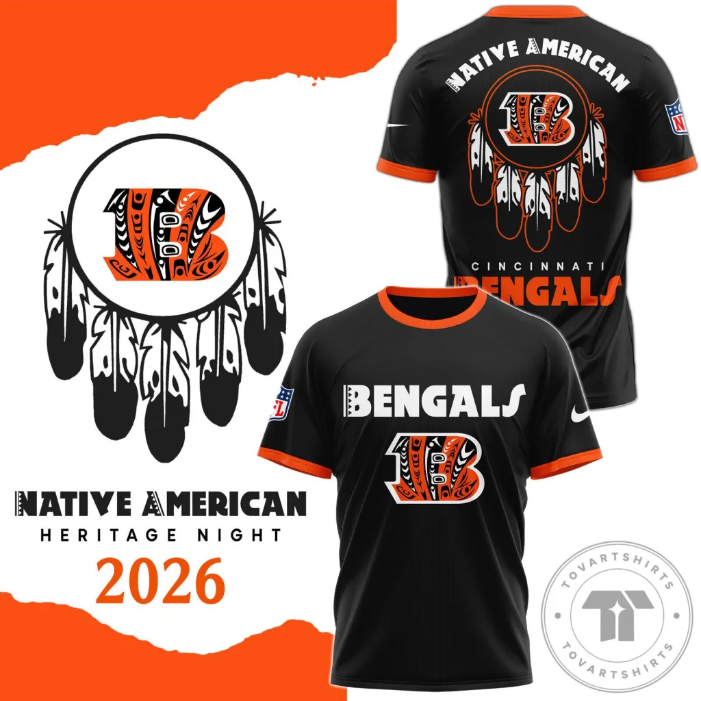 Cincinnati Bengals Native American Heritage Night Football Jersey Cincinnati Bengals Native American Heritage Night Football Jersey