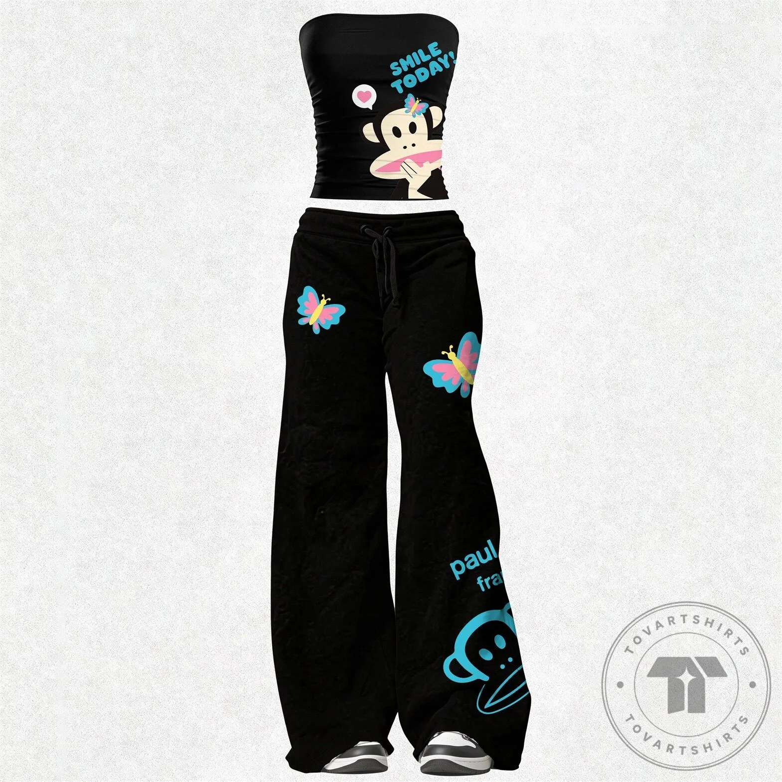 Julius the Monkey Bandeau Top with Pants Set by Paul Frank 3 Julius the Monkey Bandeau Top with Pants Set by Paul Frank