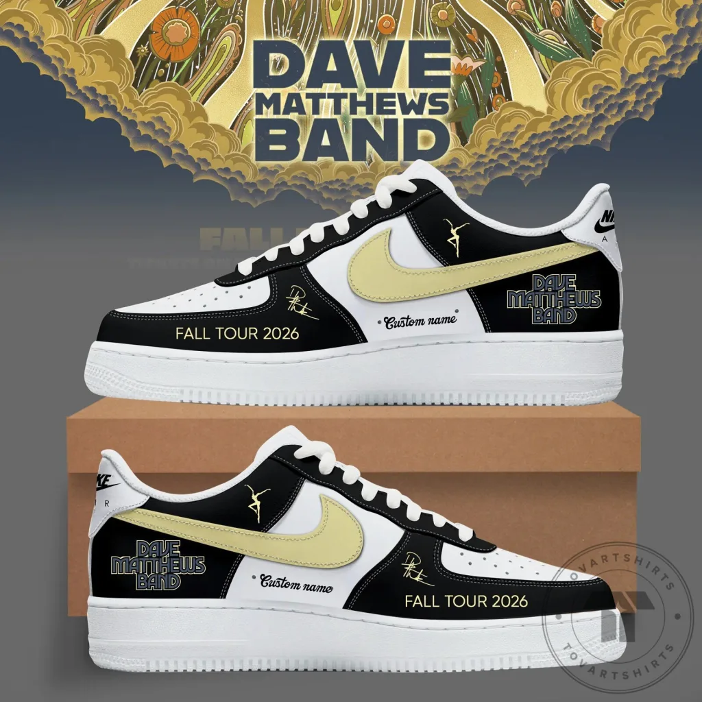 Dave Matthews Band Fall Tour 2026 Custom Name Sneakers Dave Matthews Band Fall Tour 2026 Custom Name Sneakers
