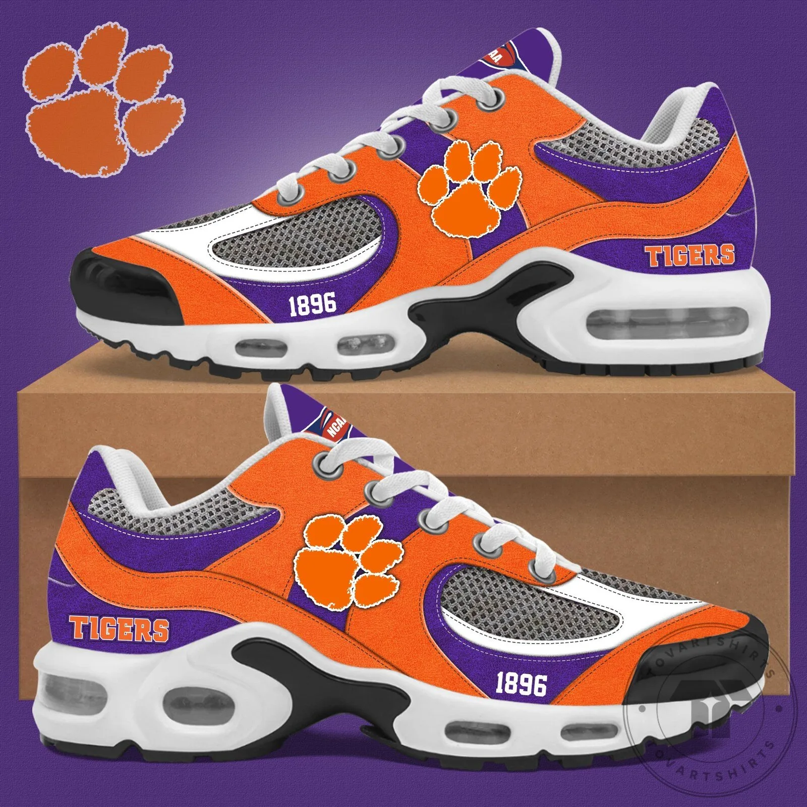 CLEM Team Color Limited Sneakers + Selling Fast!