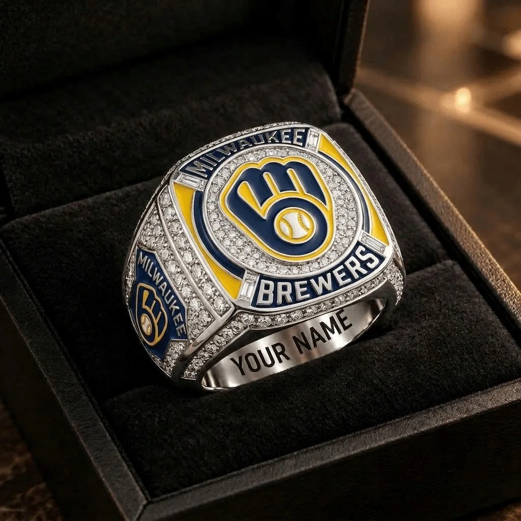 Milwaukee Brewers Major League Baseball Championship Ring