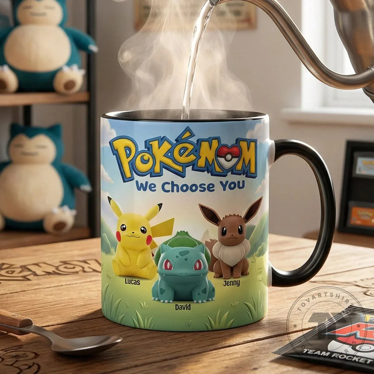 Pokemon We Choose You Pikachu Eevee Bulbasaur Personalized Coffee Mug 9 Pokemon We Choose You Pikachu Eevee Bulbasaur Personalized Coffee Mug