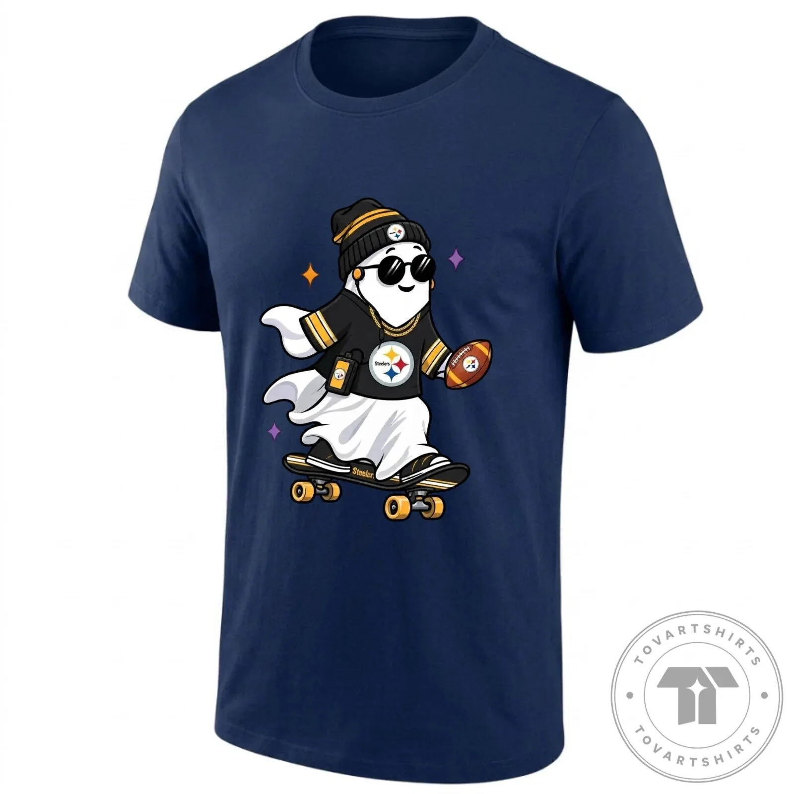 Skater Ghost T-Shirt for Tampa Bay Buccaneers Football Fans 17 Skater Ghost T-Shirt for Tampa Bay Buccaneers Football Fans