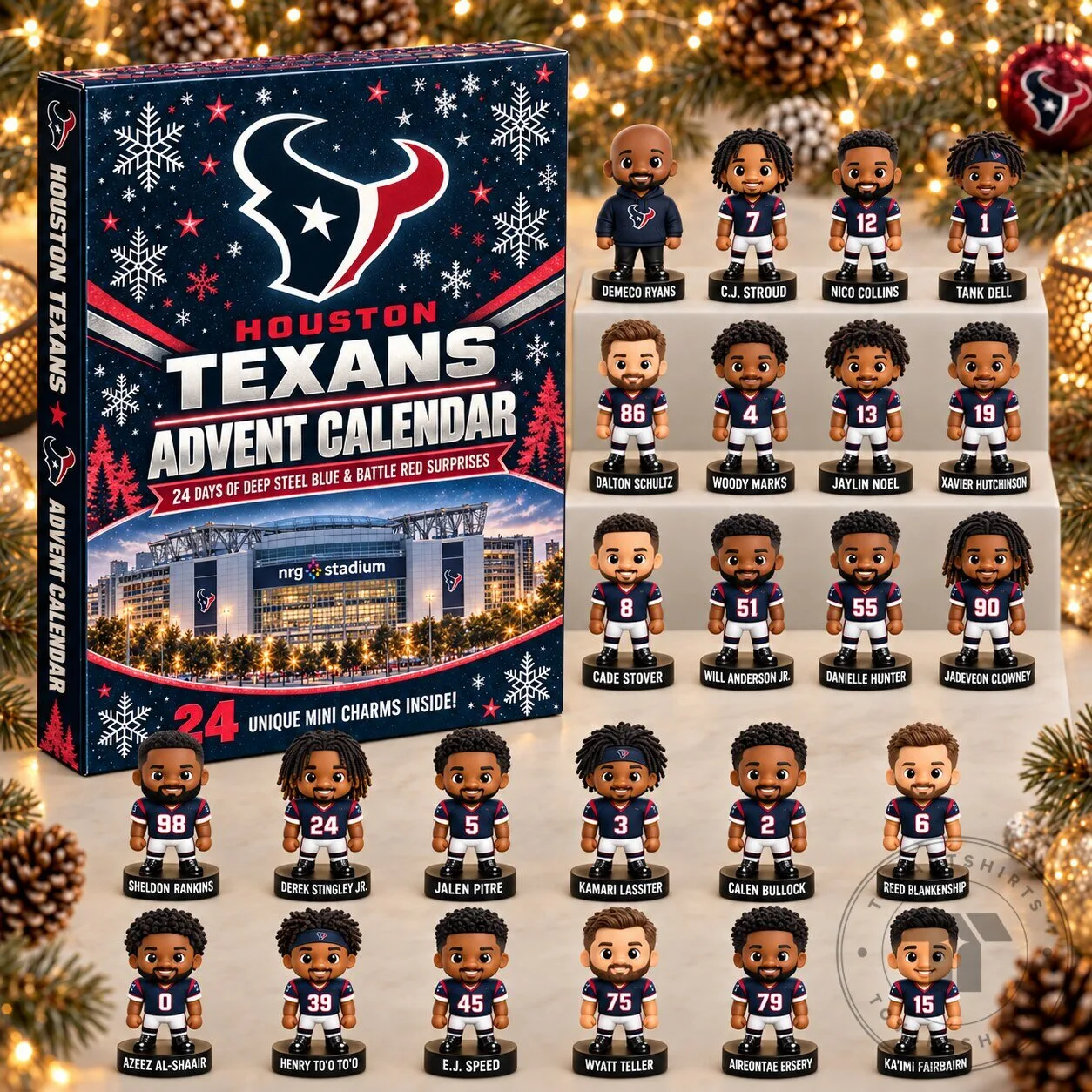 Houston Texans NFL Football Advent Calendar