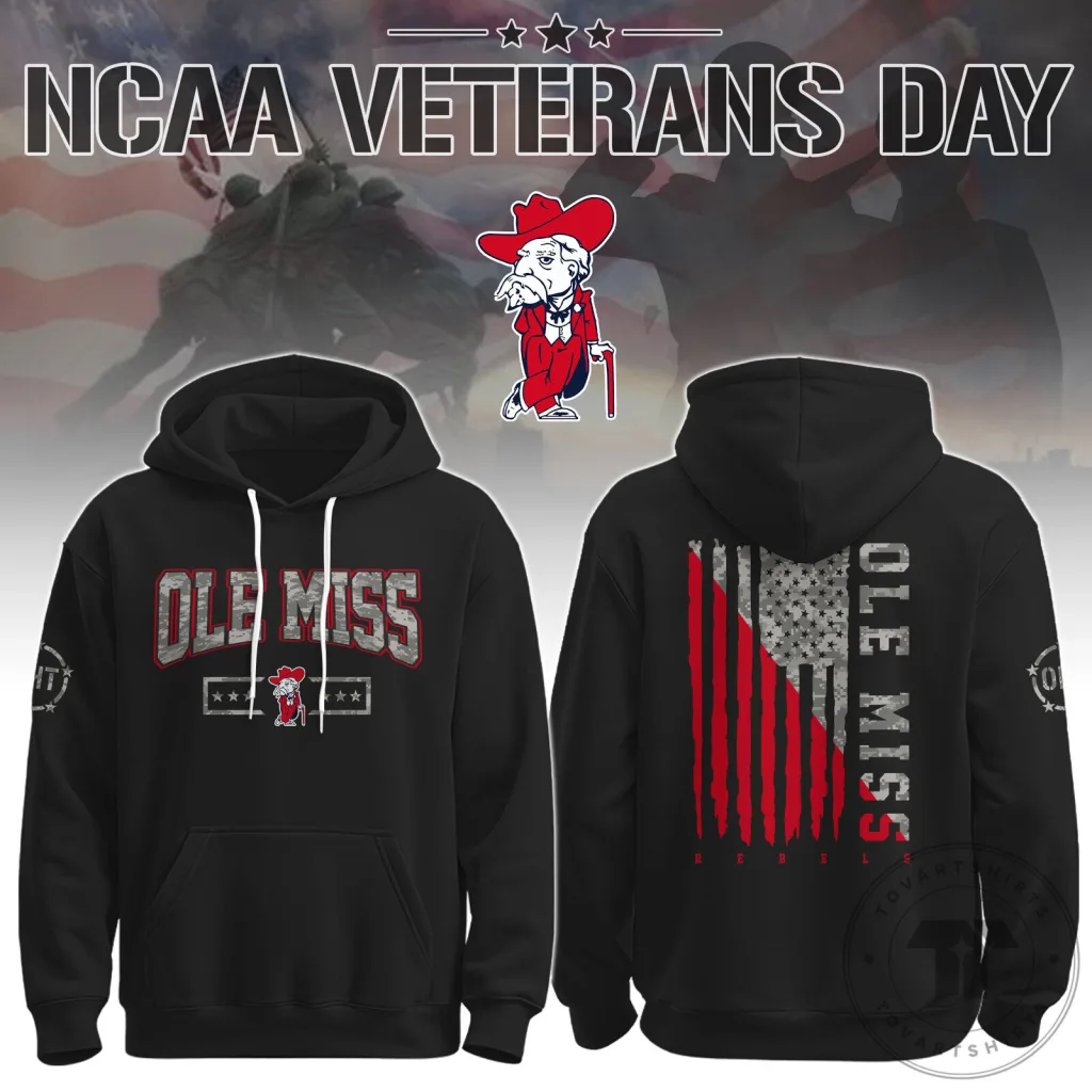 Ole Miss Rebels NCAA Veterans Day American Flag Distressed Hoodie Ole Miss Rebels NCAA Veterans Day American Flag Distressed Hoodie