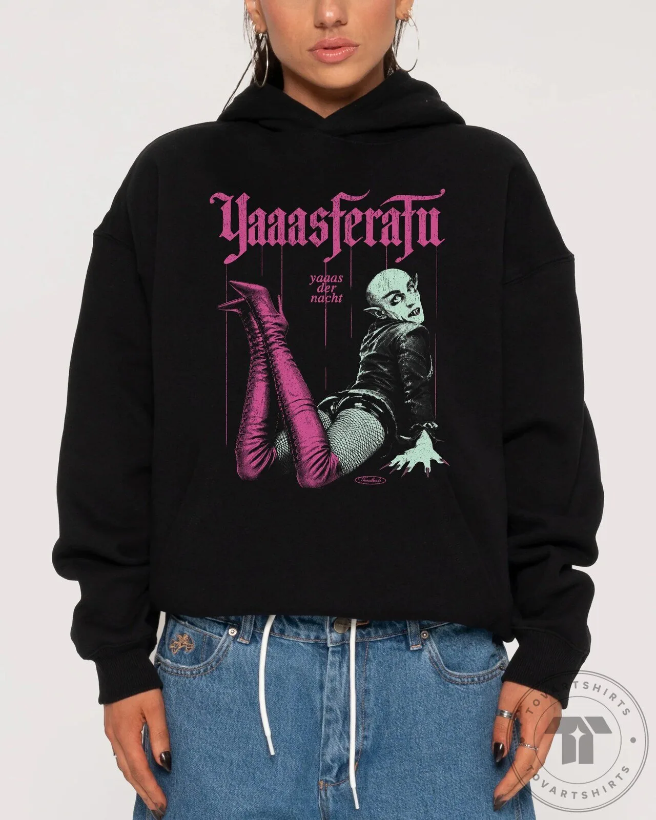 Yaaasferatu Vampire Horror Monster Halloween Spooky Hoodie 8 Yaaasferatu Vampire Horror Monster Halloween Spooky Hoodie