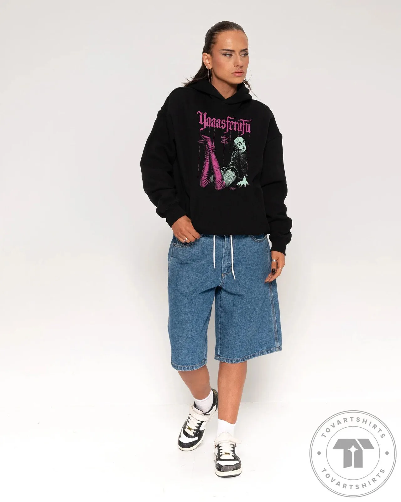 Yaaasferatu Vampire Horror Monster Halloween Spooky Hoodie 9 Yaaasferatu Vampire Horror Monster Halloween Spooky Hoodie