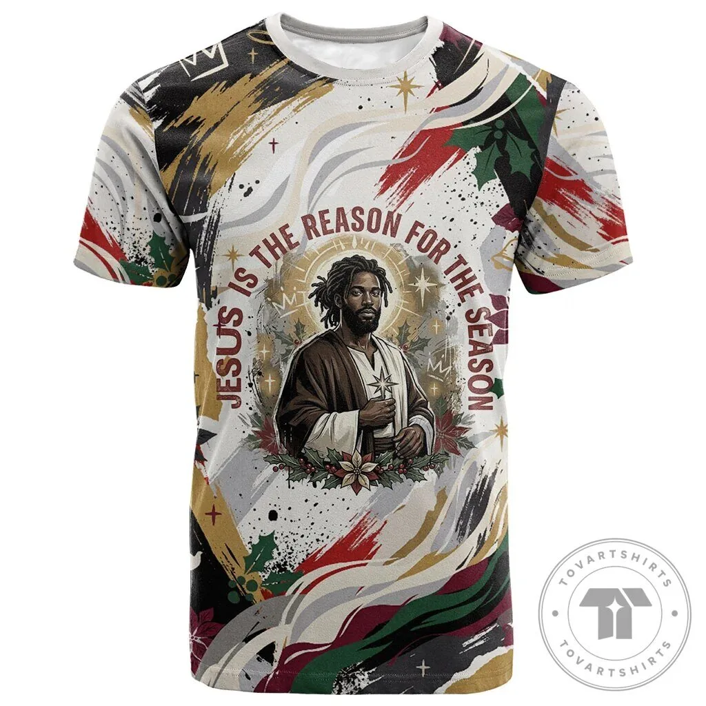 Jesus Is The Reason For The Season Christian Christmas T-Shirt