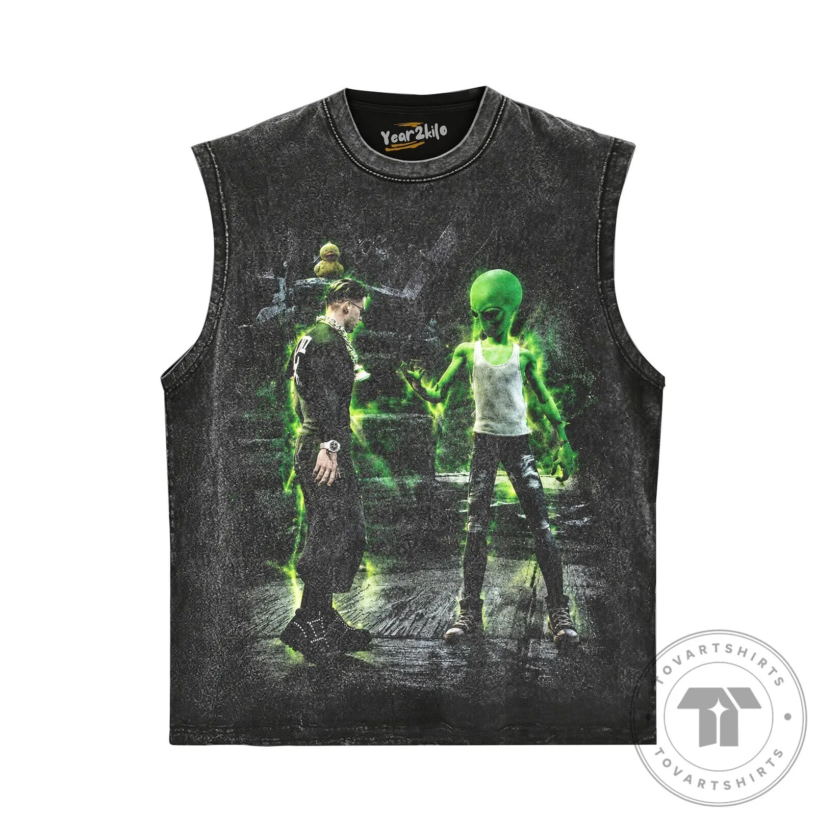 Yeat and Fortnite Alien Glow Graphic Black T-Shirt 13 Yeat and Fortnite Alien Glow Graphic Black T-Shirt