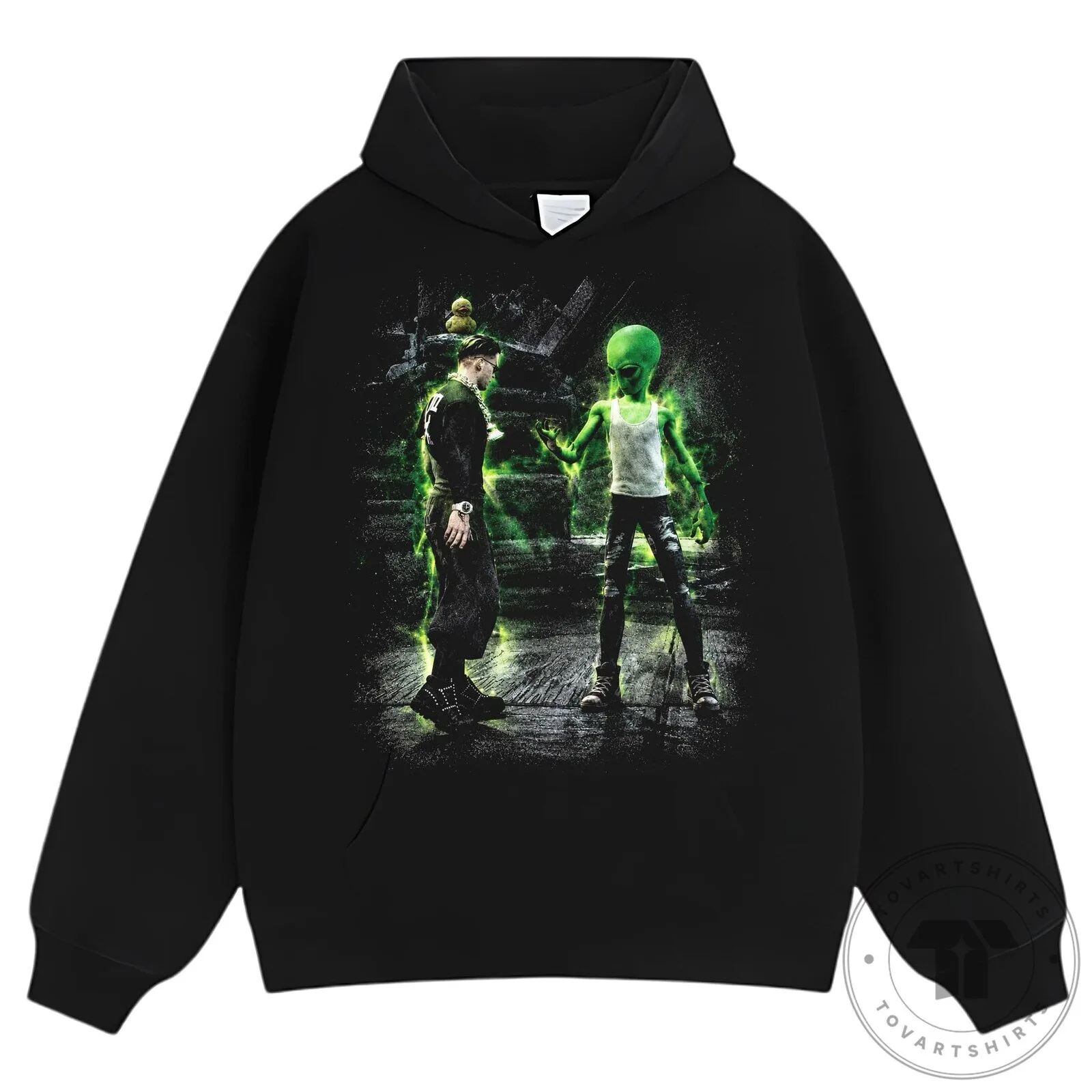 Yeat and Fortnite Alien Glow Graphic Black T-Shirt 17 Yeat and Fortnite Alien Glow Graphic Black T-Shirt