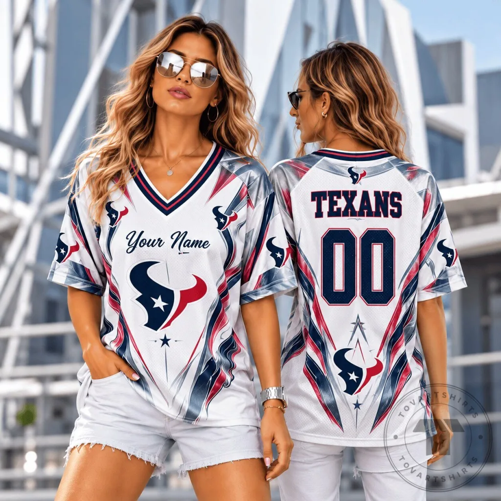 Houston Texans Personalized Name and Number NFL Football Jersey Houston Texans Personalized Name and Number NFL Football Jersey