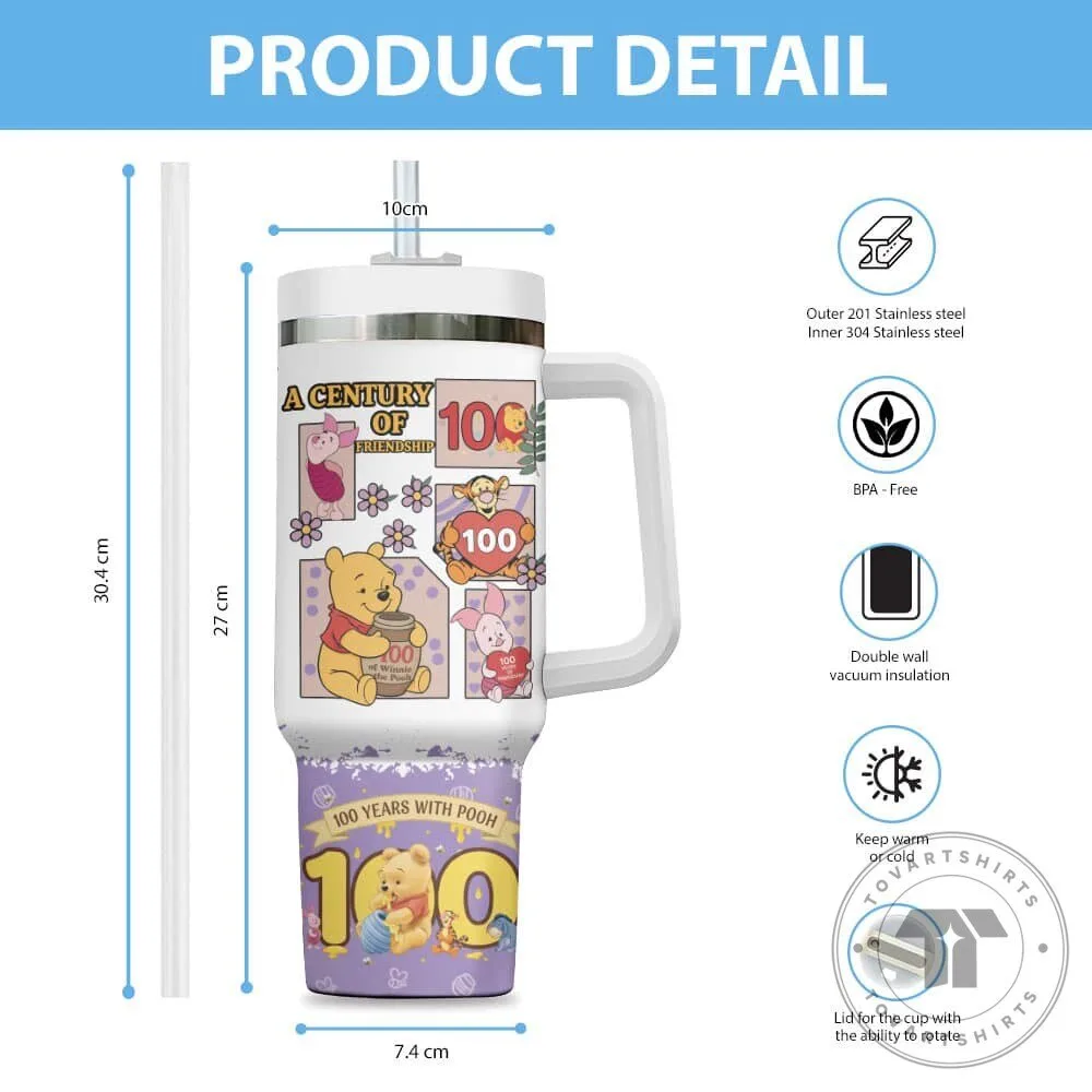 Winnie The Pooh 100 Years Of Friendship Insulated Stainless Steel Tumbler 11 Winnie The Pooh 100 Years Of Friendship Insulated Stainless Steel Tumbler