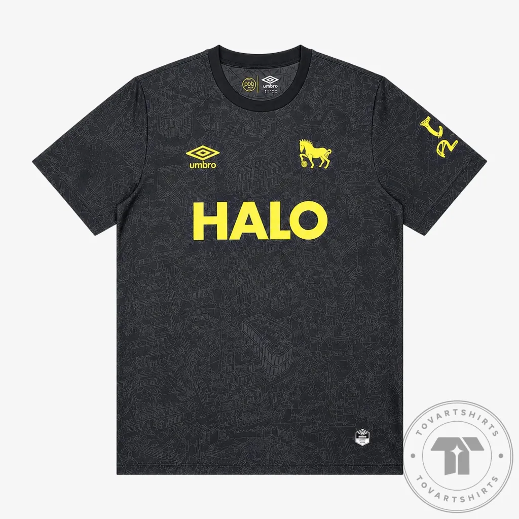 Halo Esports Team Black and Yellow Gaming Logo Short Sleeve T-Shirt Halo Esports Team Black and Yellow Gaming Logo Short Sleeve T-Shirt