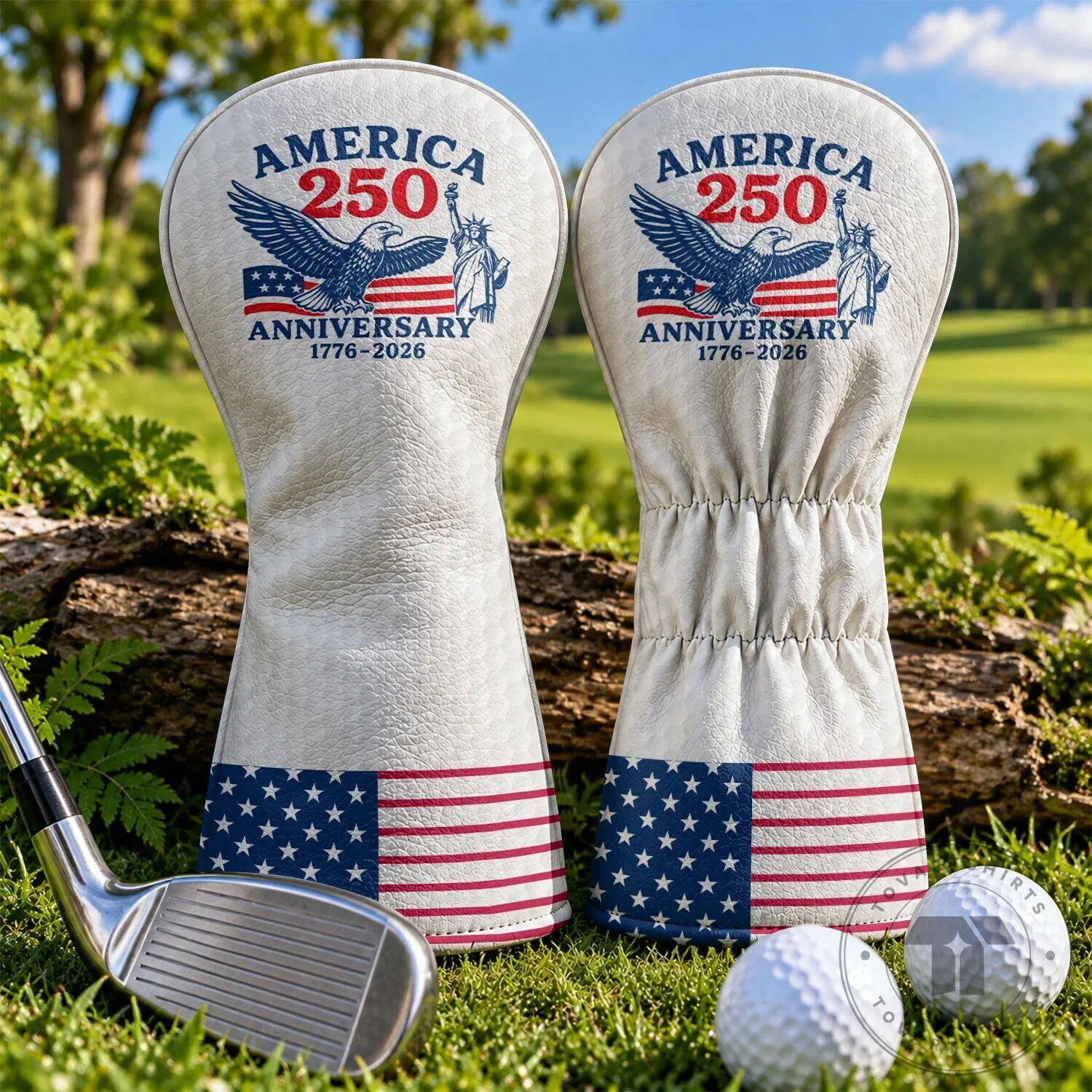 America 250th Anniversary Patriotic Eagle Golf Club Headcover