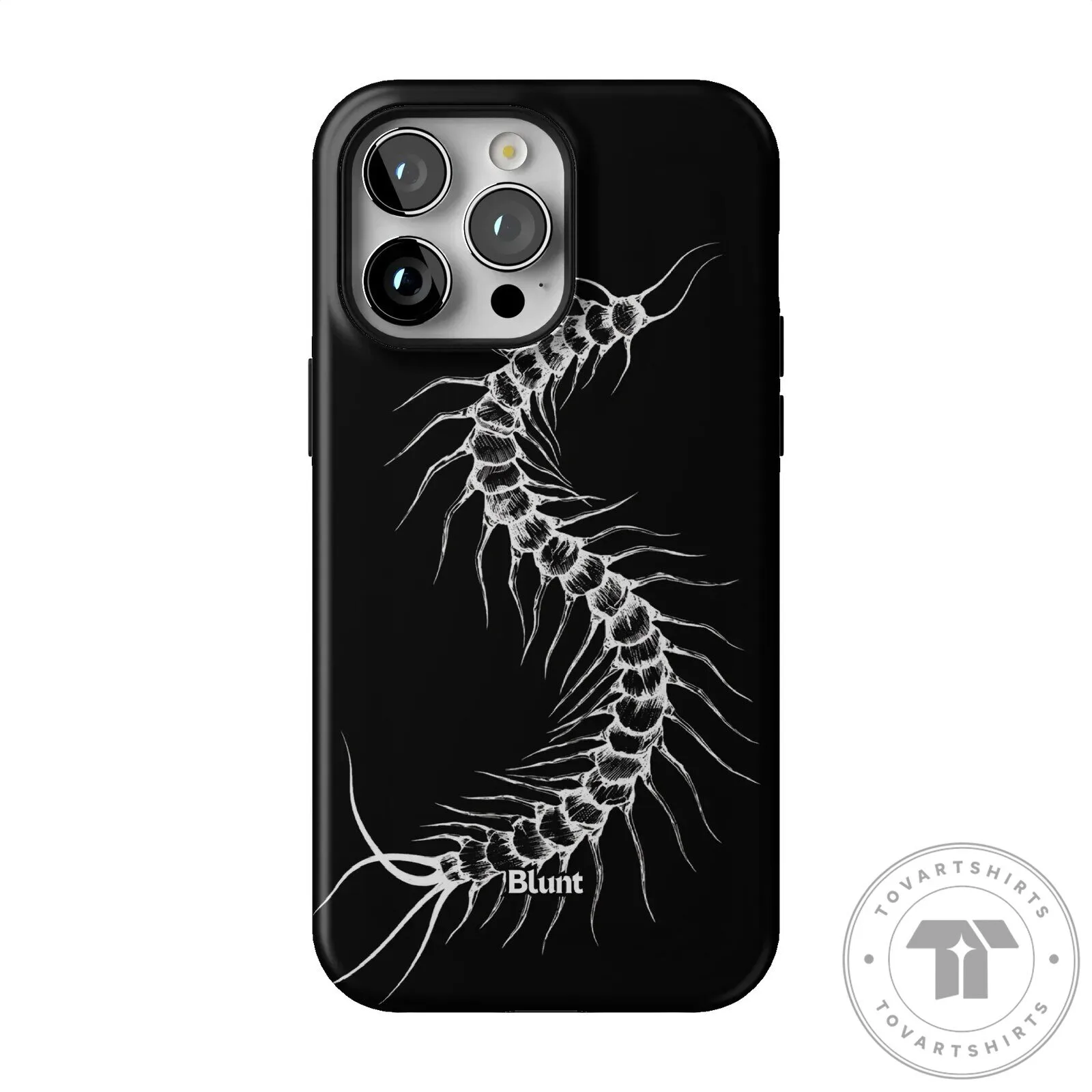Spine Skeleton Centipede iPhone Case 50 Spine Skeleton Centipede iPhone Case