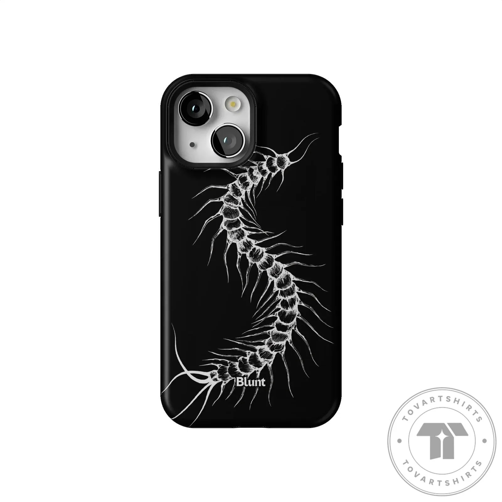 Spine Skeleton Centipede iPhone Case 55 Spine Skeleton Centipede iPhone Case