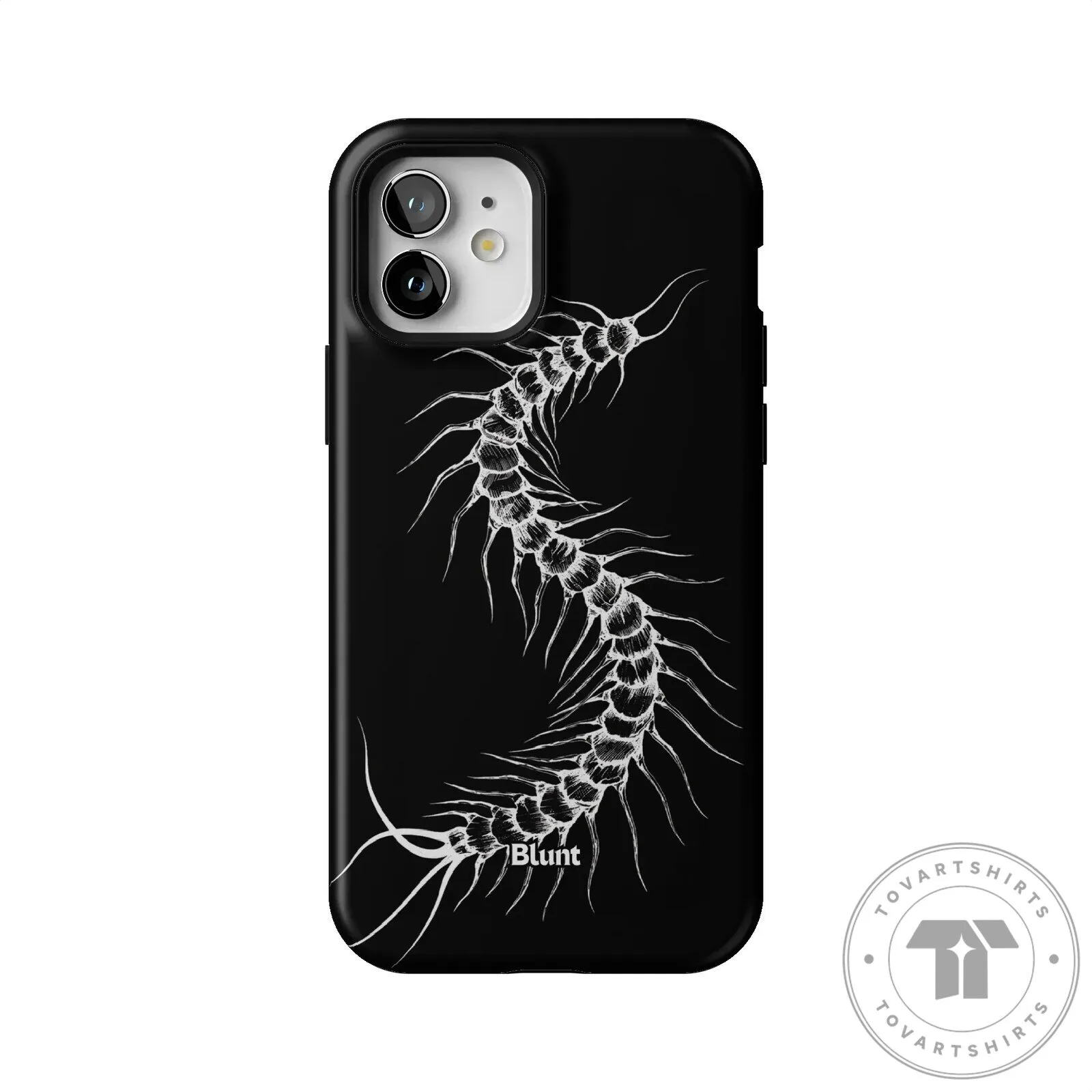 Spine Skeleton Centipede iPhone Case 56 Spine Skeleton Centipede iPhone Case