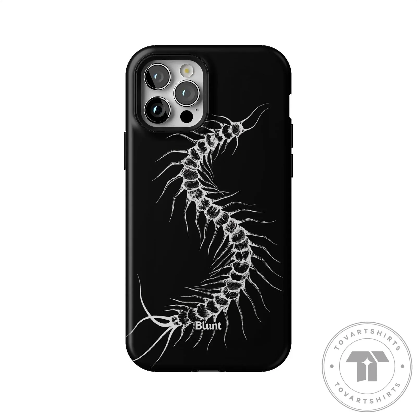 Spine Skeleton Centipede iPhone Case 57 Spine Skeleton Centipede iPhone Case