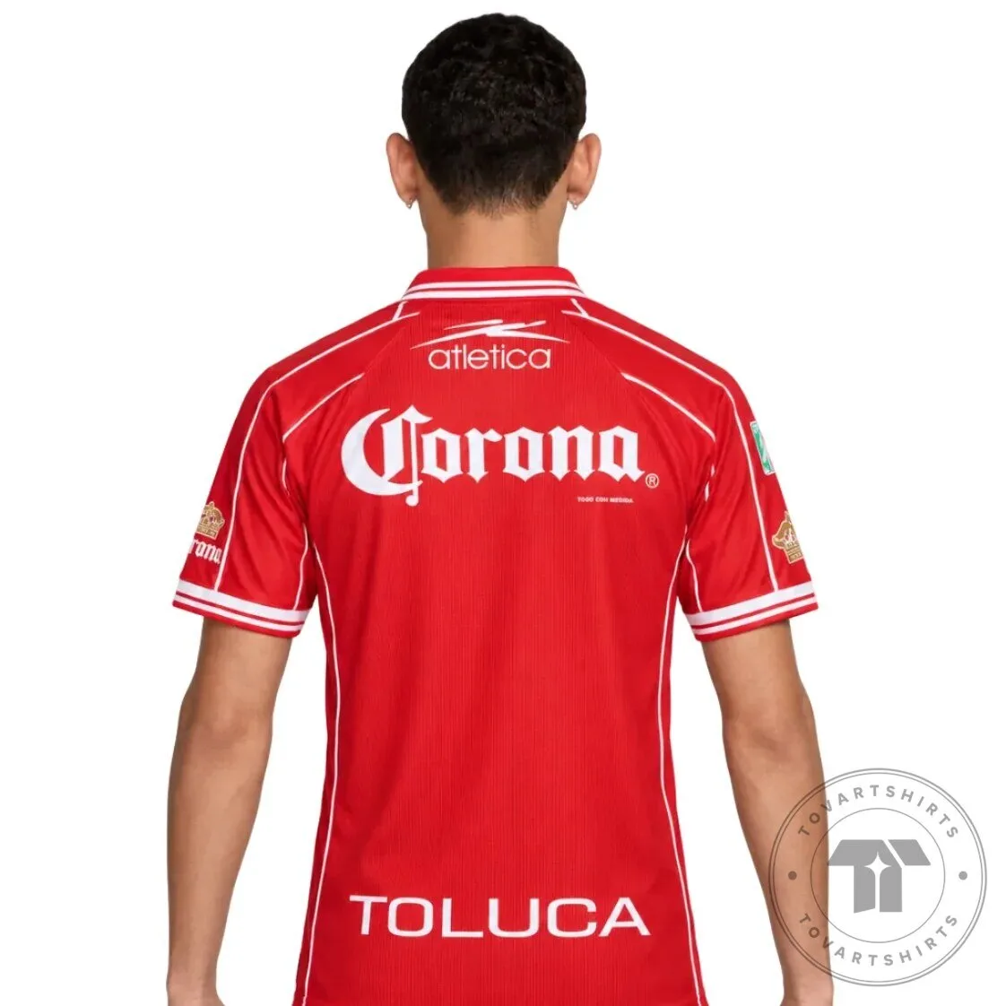 Deportivo Toluca Football Club 1999-2000 Retro Home Soccer Jersey 9 Deportivo Toluca Football Club 1999-2000 Retro Home Soccer Jersey