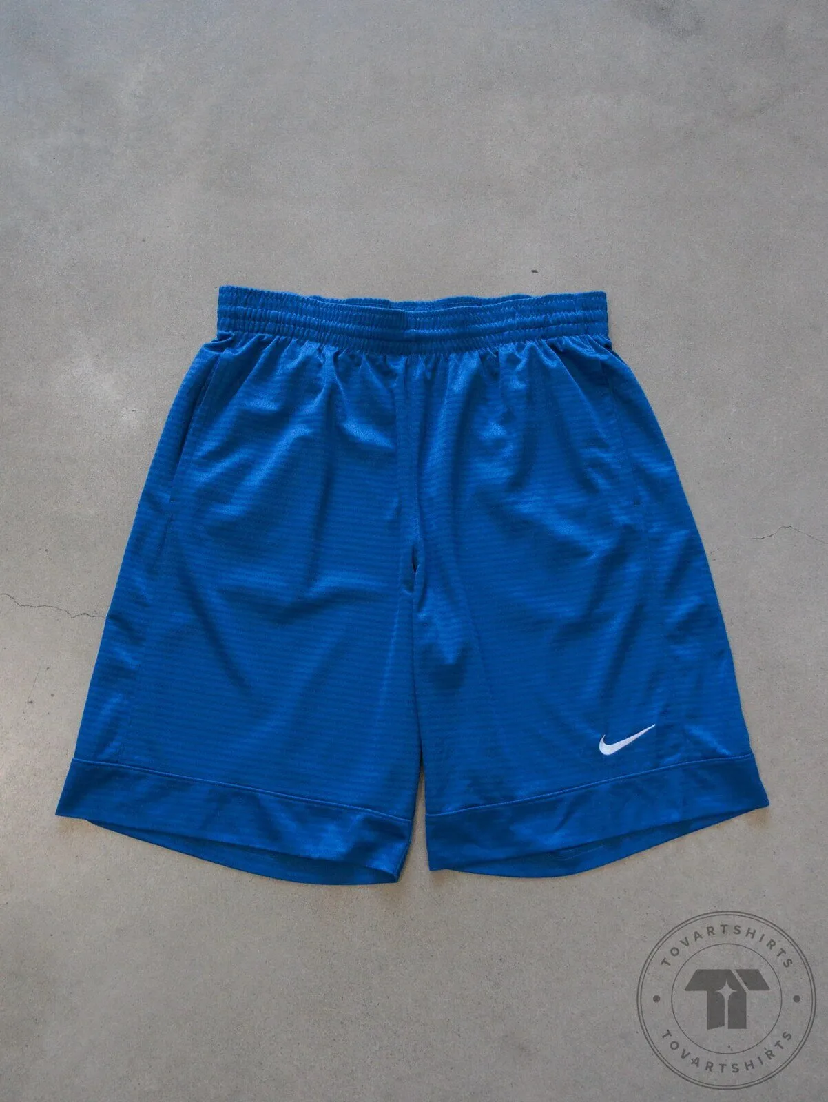 Nike Blue Dri-Fit Athletic Training Shorts for Men 1 Nike Blue Dri-Fit Athletic Training Shorts for Men